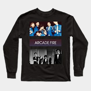 Arcade Fire Logo Long Sleeve T-Shirt